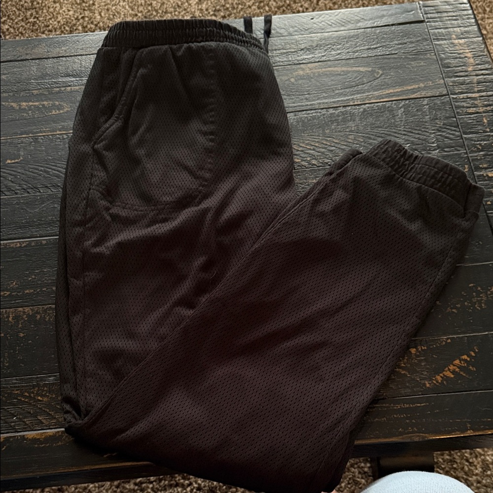 Tony Hawk Black Mesh Joggers